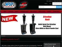 Tablet Screenshot of hrpracing.com